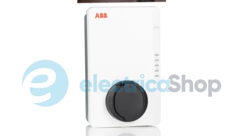 Зарядная станция для электромобилей Terra AC Wallbox розетка Тип 2, 1Ф/32A/7,4кВ ABB 6AGC081278
