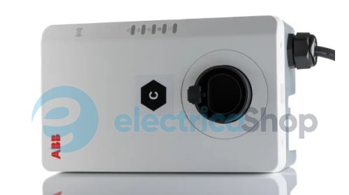 Зарядні пристрої для електромобілів Terra AC Wallbox розетка Тип 2, 3Ф/32A/22кВ з RFID і 4G кабель 5м. ABB 6AGC082157