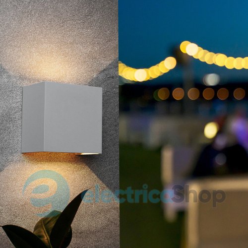 Уличный настенный светильник Mantra DAVOS XL WALL LAMP OUTDOOR LED 3000K IP65 7436