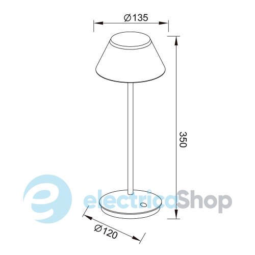 Вуличний світильник Mantra K5 LANTERN PORTABLE OUTDOOR 7988