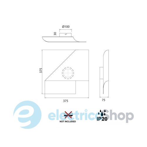 Настенный светильник Mantra LUPPI WALL LAMP 7695