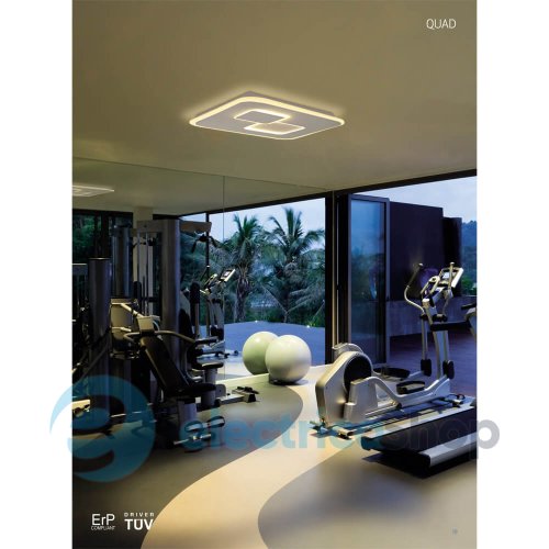 Потолочный светильник Mantra QUAD LED CEILING SQUARE 6455 с пультом ДУ