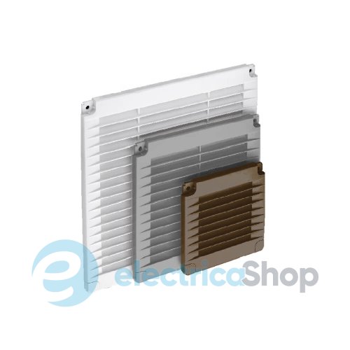 Вентиляционная решетка с заглушками AirRoxy grill 200x200, серая 02-320
