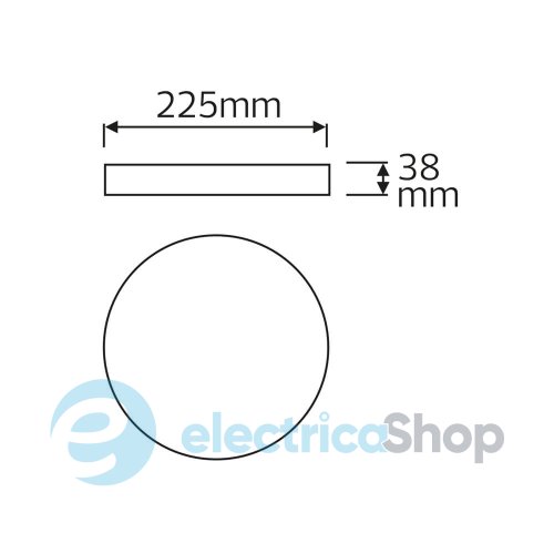 Накладной точечный светильник SOFIA-36 Horoz Electric 016-064-0036-010