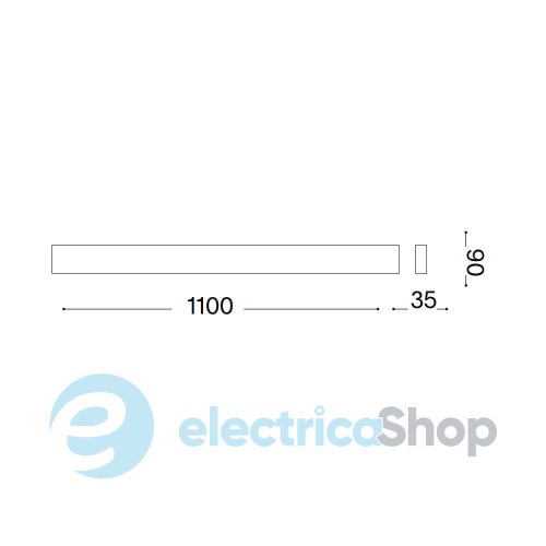 Настінний світильник Ideal Lux DELTA AP D110 4000K 307060