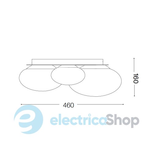 Люстра Ideal Lux NINFEA PL3 (306964)