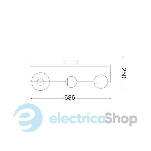 Люстра Ideal Lux ANGOLO PL3 (284286)