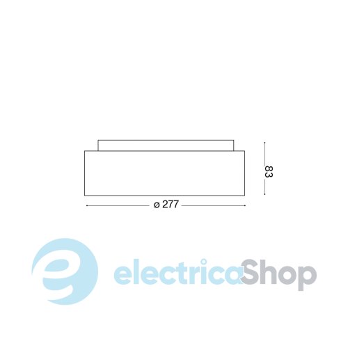 Стельовий світильник Ideal Lux ZIGGY PL D30 293776