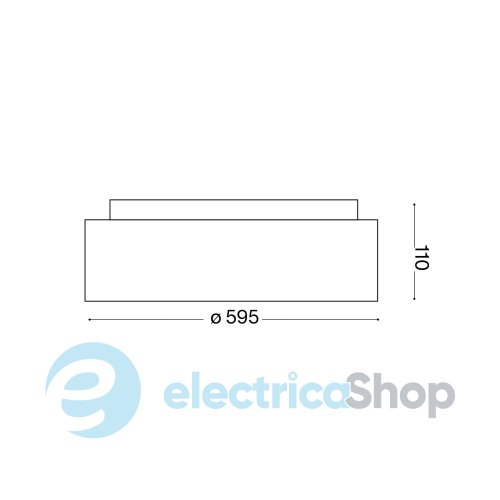 Потолочный светильник Ideal Lux ZIGGY PL D60 293790