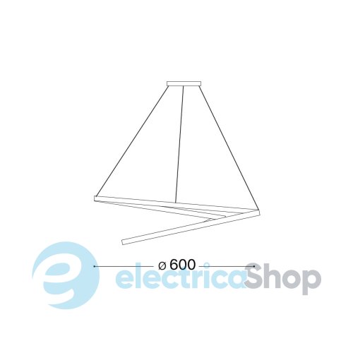 Підвісний світильник Ideal Lux OZ SP D60 269443