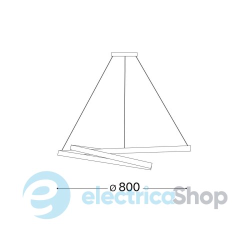 Підвісний світильник Ideal Lux OZ SP D80 269467