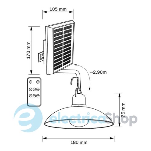 Светильник уличный LED CELINA Goldlux 323132