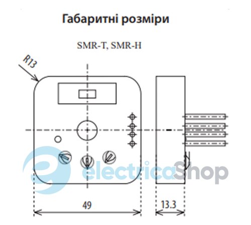 Багатофункціональне реле (таблетка) SMR-H (в монтажну коробку) ETI 2470005