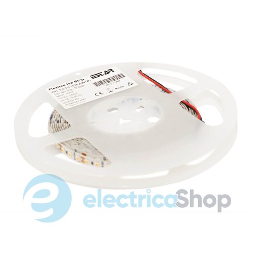 Стрічка світлодіодна ESTAR IP20 SMD 3528 120 LED/M ELIT тепла біла негерметична 35/120WW-NWP