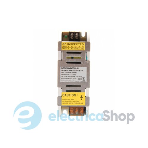 Блок питания AVT 24V IP20 1,5А 36W негерметичный 1021021