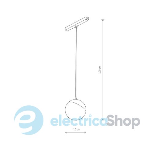 Магнитный трековый светильник Nowodvorski LVM Lid Led 8W 3000K 650Lm 10153