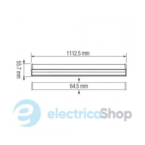 Світлодіодний лінійний світильник Horoz PROLINE-40 40W 6400K 400-002-131 вологозахищений