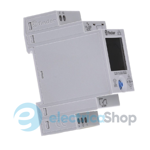 Цифрове астрономічне реле часу 1ПК 16А/230V NFC Finder 12.81.8.230.0000