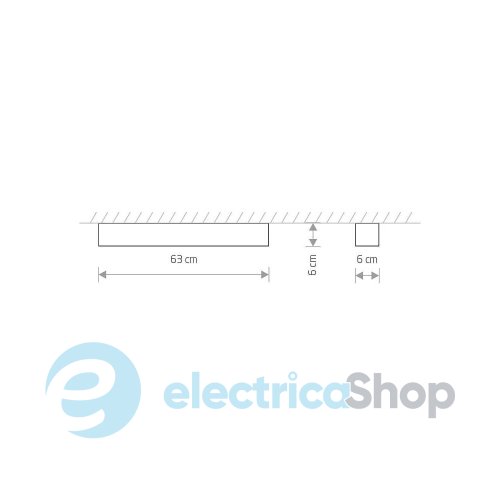 Стельовий світильник Nowodvorski 7540 Soft led T8LED 3000K 1700Lm
