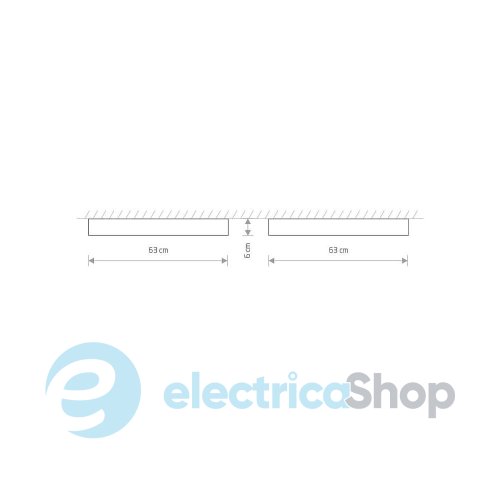 Стельовий світильник Nowodvorski 7544 Soft led T8LED 3000K 8500Lm