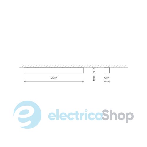 Стельовий світильник Nowodvorski 7546 Soft led T8LED 3000K 2300Lm