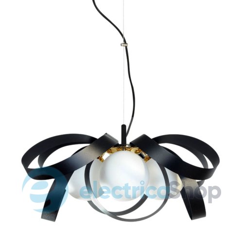 Люстра Zuma Line NELA FLAT 65 1139 Black Gold 133867-025791