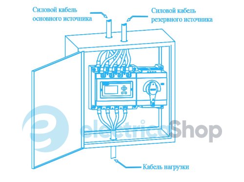 Моноблочное устройство АВР NXZ-630/4В 630A Chint 171627