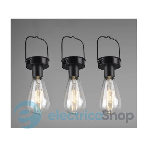 Вуличні світильники (х3) R35146132 TRIO CAMPUS на сонячних батареях