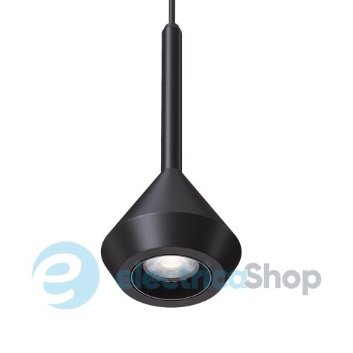 Підвісний світильник Kloodi DECO PE-BONNY185 7W 3K BK 15° LED