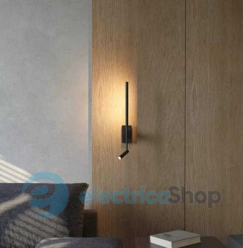 Настінний світильник Kloodi DECO WA-KELLY 634 3K BK 9W+3W LED