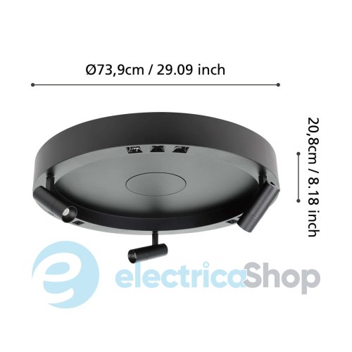 Потолочный светильник Eglo BRUSCOLI LED 390052