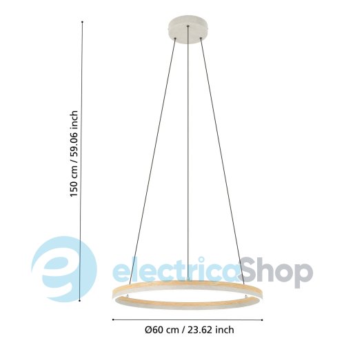 Подвесной светильник Eglo CADINARO LED 39896