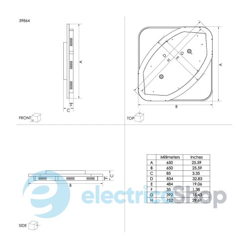 Потолочный светильник Eglo BENALAURIA LED 39864