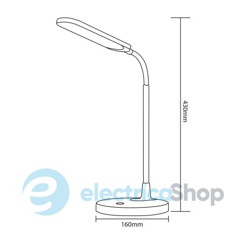 Настільна лампа Horoz LED AYLA 8W білий 049-036-0008-010
