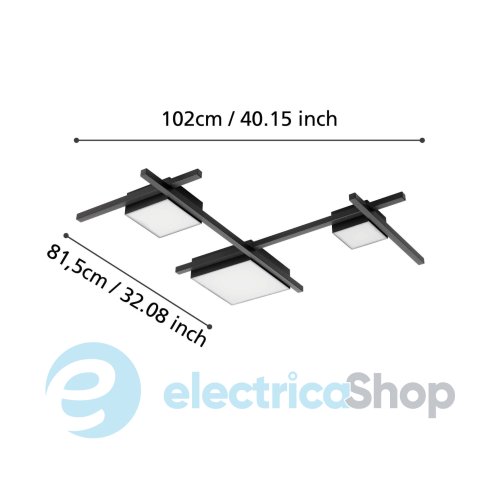 Стельовий світильник Eglo VIAREGGIO LED 39689
