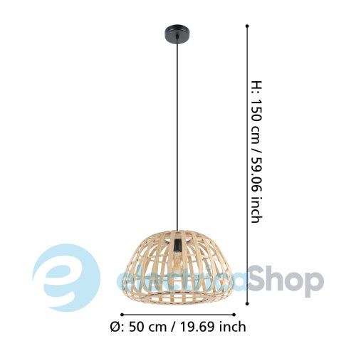 Подвесной светильник Eglo MONTEZUELO 390151
