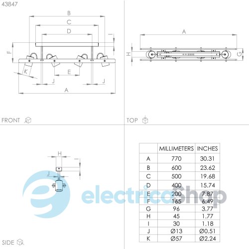 Стельовий світильник Eglo PLIMSOLL 43847