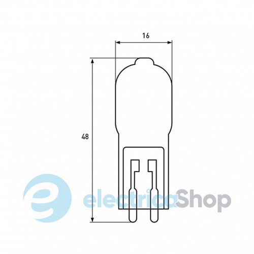 Светодиодная точечная лампа Eurolamp G9 3W 3000K LED-G9-0330(220)