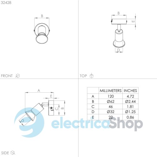 Спот Eglo BUZZ-LED 32428