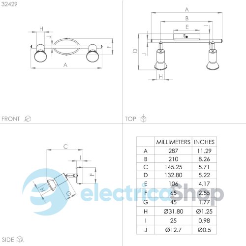 Спот Eglo BUZZ-LED 32429