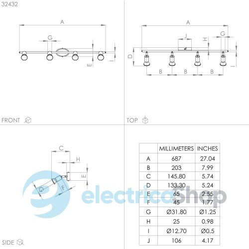 Спот Eglo BUZZ-LED 32432