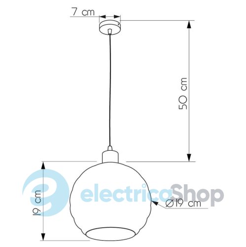 Подвесной светильник ImperiumLight Glass Beehive 656119.12.23