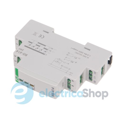 Импульсное реле BIS-414, 2xNO/NC 16А/24V две секции F&F