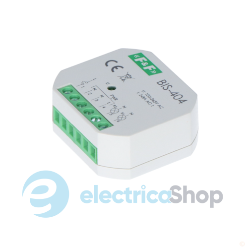 Імпульсне реле BIS-404, 2xNO/NC 5А/230V дві секції F&F