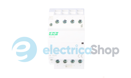 Контактор модульный ST63-40, 4NO, 63A/230V, DIN F&F