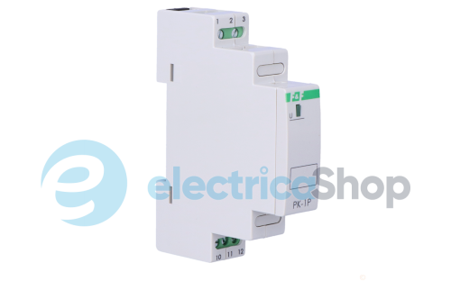 Электромагнитное реле PK-1P-12V 1xNO/NC 16А/12V AC/DC DIN F&F