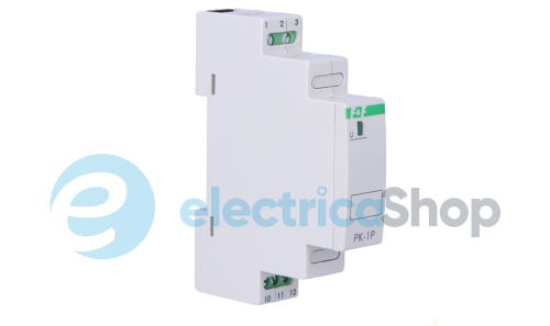 Электромагнитное реле PK-1P-12V 1xNO/NC 16А/12V AC/DC DIN F&F