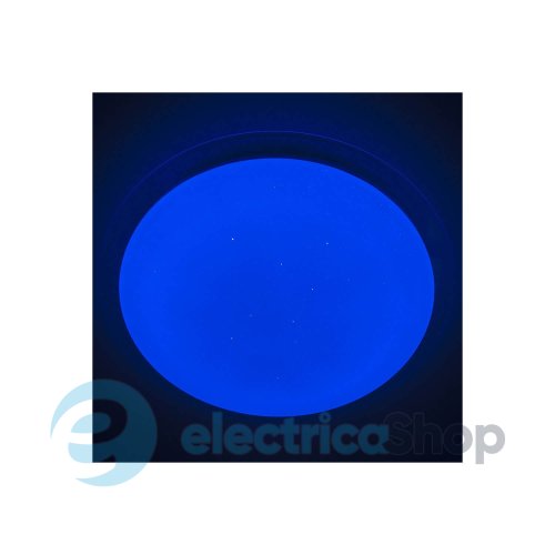 Светильник потолочный светодиодный LUMINARIA SATURN 60W RGB R-555-SHINY-220V-IP20 с пультом ДУ