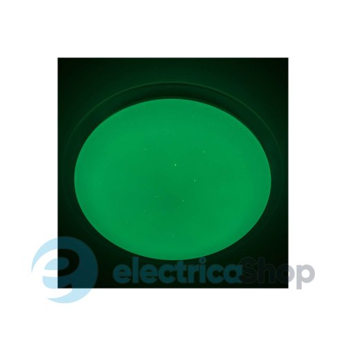 Светильник потолочный светодиодный LUMINARIA SATURN 60W RGB R-555-SHINY-220V-IP20 с пультом ДУ