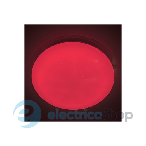 Светильник потолочный светодиодный LUMINARIA SATURN 60W RGB R-555-SHINY-220V-IP20 с пультом ДУ